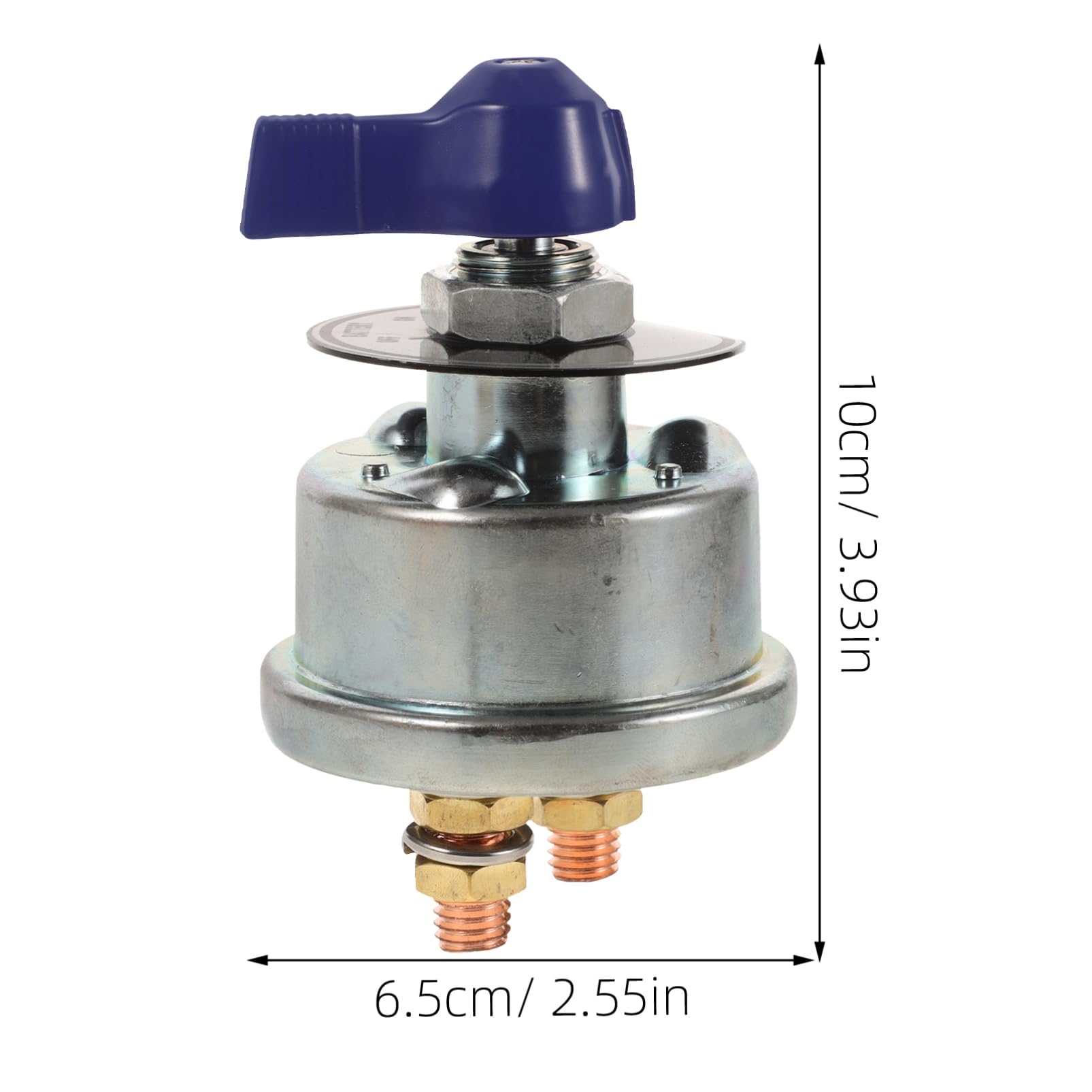Interruttore Di Protezione Del Motore Piastra Di Bloccaggio Interruttore Di Emergenza Per Auto Camper e Barche Realizzato in Materiale Metallico Resistente