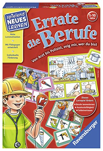 Preisvergleich Produktbild Ravensburger Spiele 25062 - Spielend Neues Lernen: Errate die Berufe