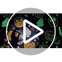 Joiedomi Halloween Blanket Soft Flannel Fleece Throw Blanket Glow in The Dark Halloween Pumpkin Ghost Bat for Kids Bed Living Room Gifts 50"×60"