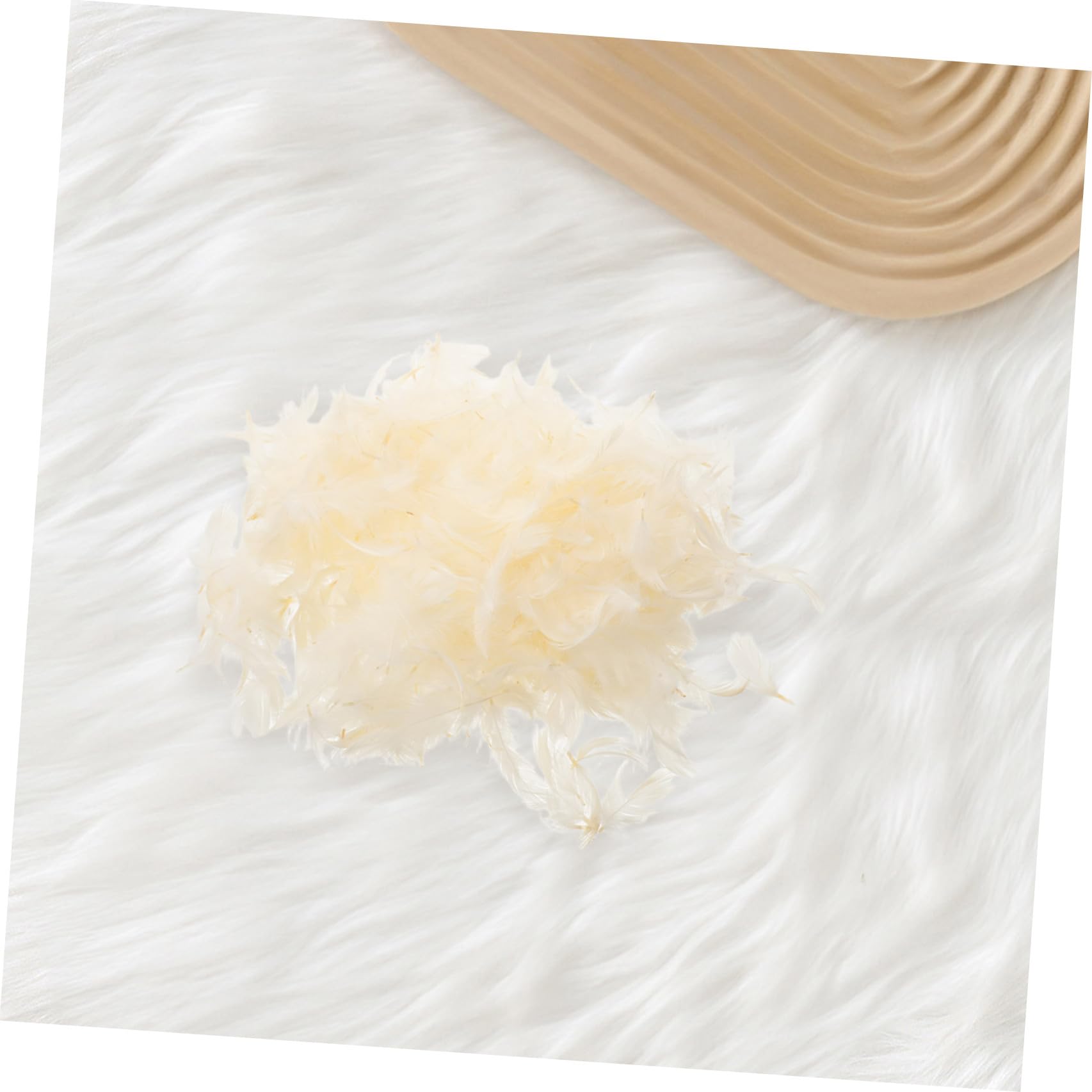 Imbottitura 1kg in Bianca Piuma D'anatra Naturale per Cuscini