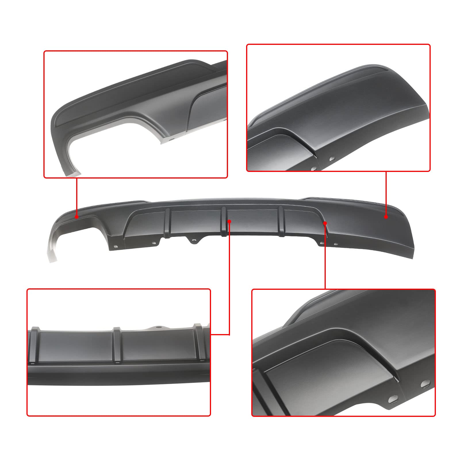 Amazon | CARIG リアディフューザー BMW 5シリーズ F10 F11 523d 523i