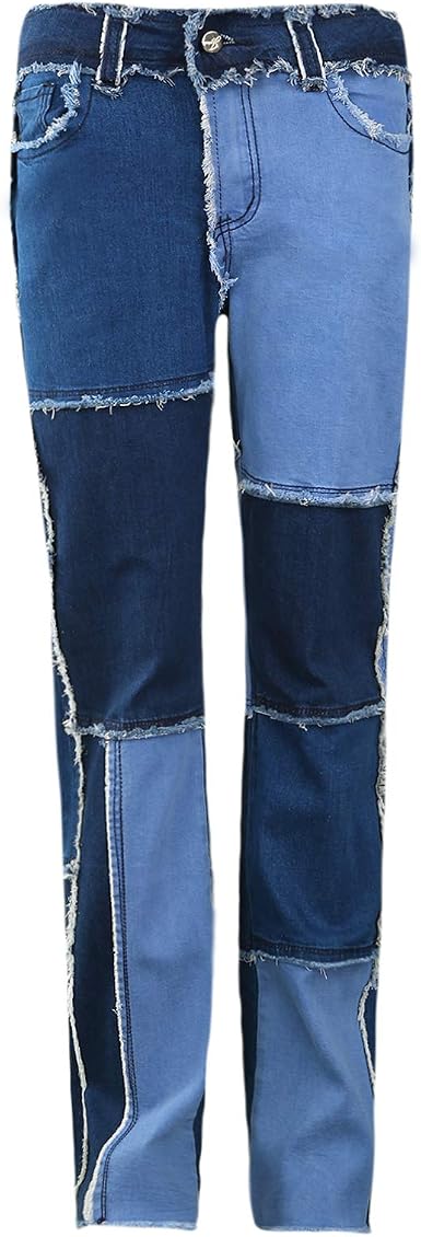 Straight Pencil Denim Trousers 