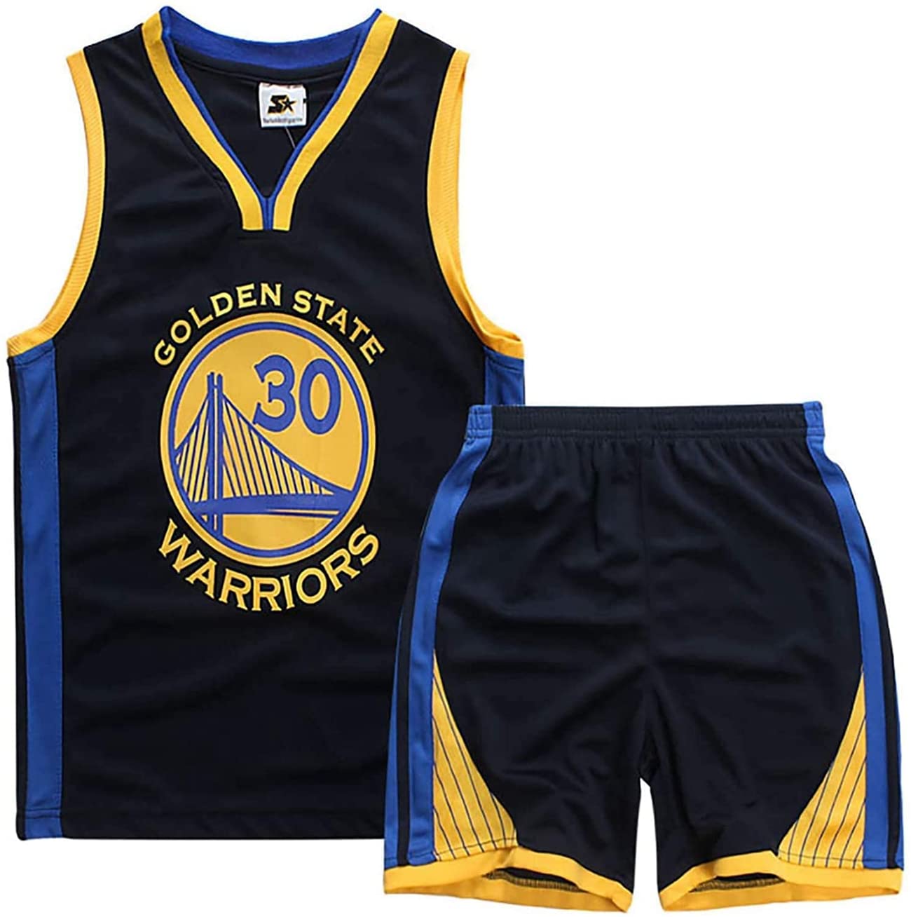 Ensemble de Basket-Ball pour Enfants 2 pièces,Ensemble de Basket-Ball Unisexe pour Enfants 2-16 Ans,Chemise de Basket-Ball pour Enfants