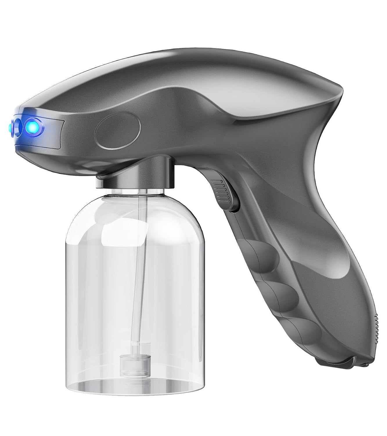 Portable Cordless Spray Tan Machine with One-Touch Operation Professional Spray Tan Gun for Salon Use & At-Home DIY(Gray, 280ml)