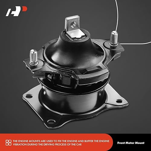 Miniatura 9 de A-Premium Juego de 6 soportes de transmisión de motor compatible con Honda Accord LX EX SE 2003 2004 2005 2006 2007 V6 3.0L Gas, transmisión