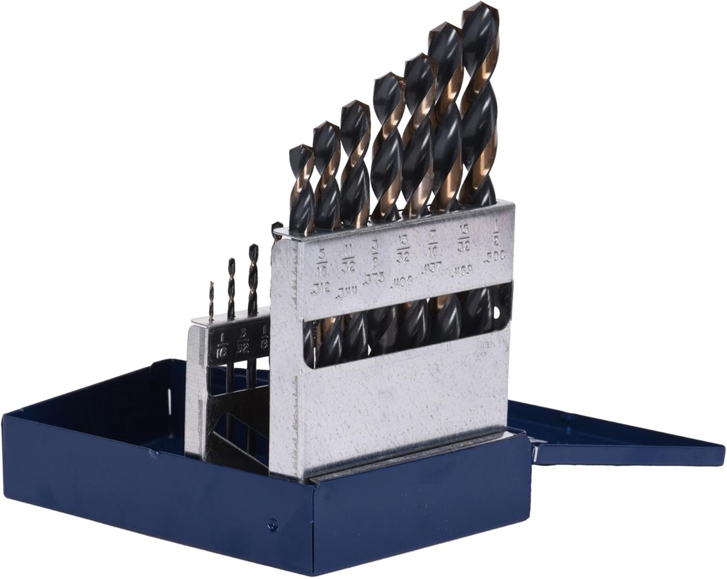 Century Drill & Tool 25230 Pro Grade Charger Drill Bit Index Set, 15-Piece