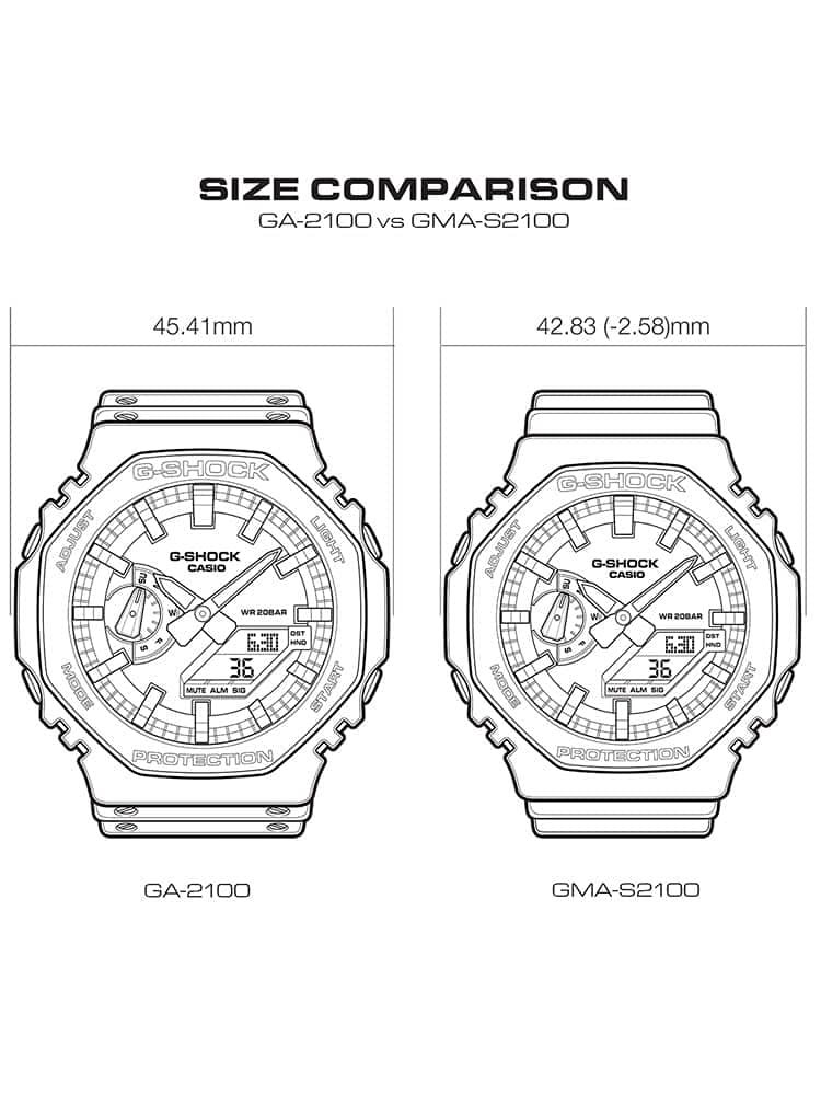 Casio GMA-S2100-4AER Armbanduhr
