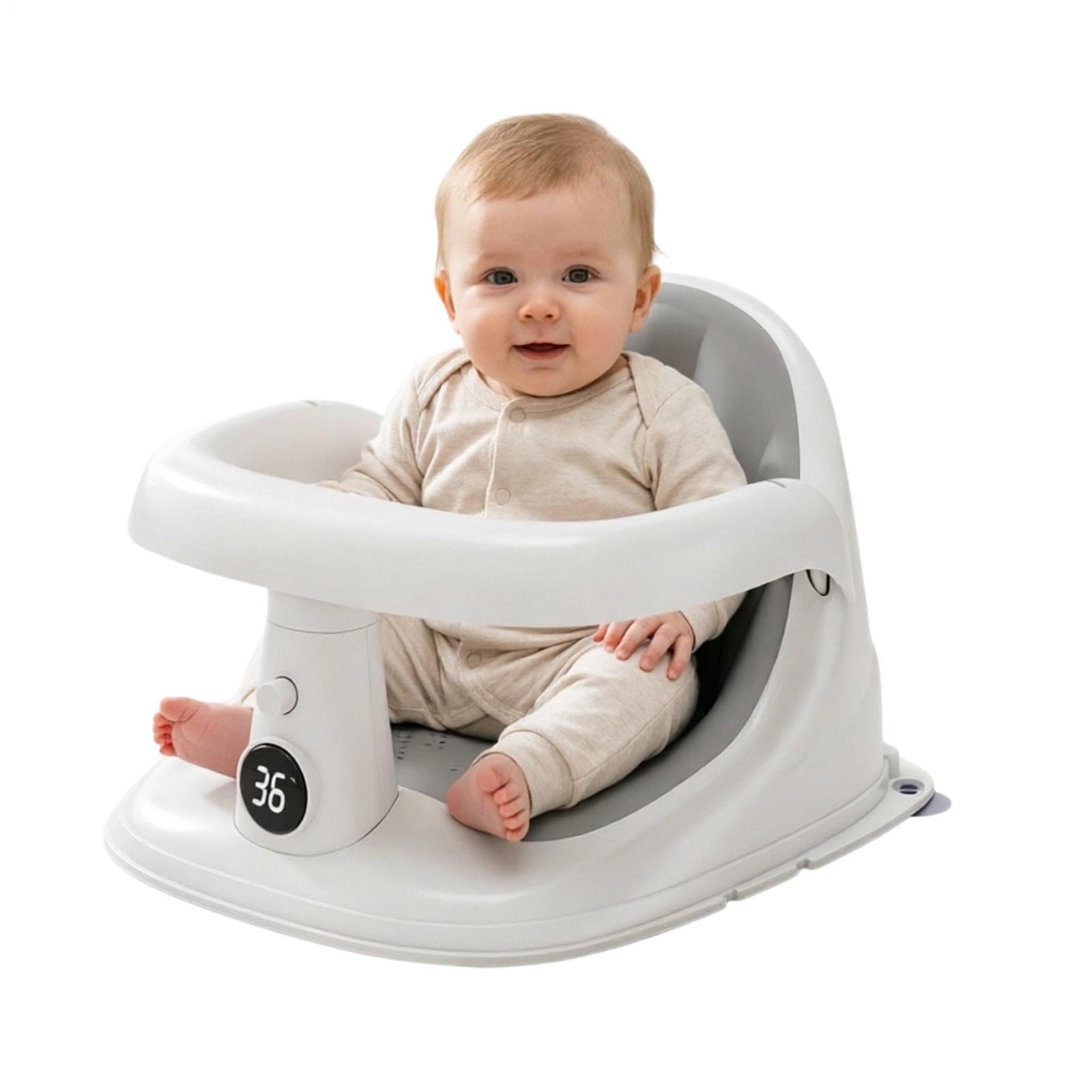 Seggiolino da bagno con , supporto per lo schienale, 34 cm, età 6-24