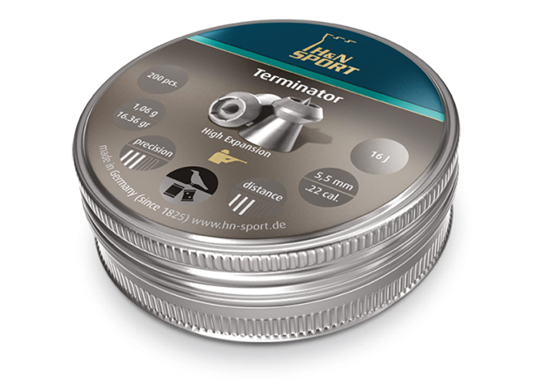H&N SportH & N TERMINATOR HIGH PENETRATION .22 pellets