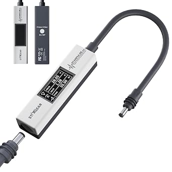 Starlink Power Monitor for Mini & Gen 3, Real-Time Power Meter Tester with OLED Display, On/Off Switch, 0-57V Input/OverCurrent Protection for Starlink Mini Accessories & Car Adapter