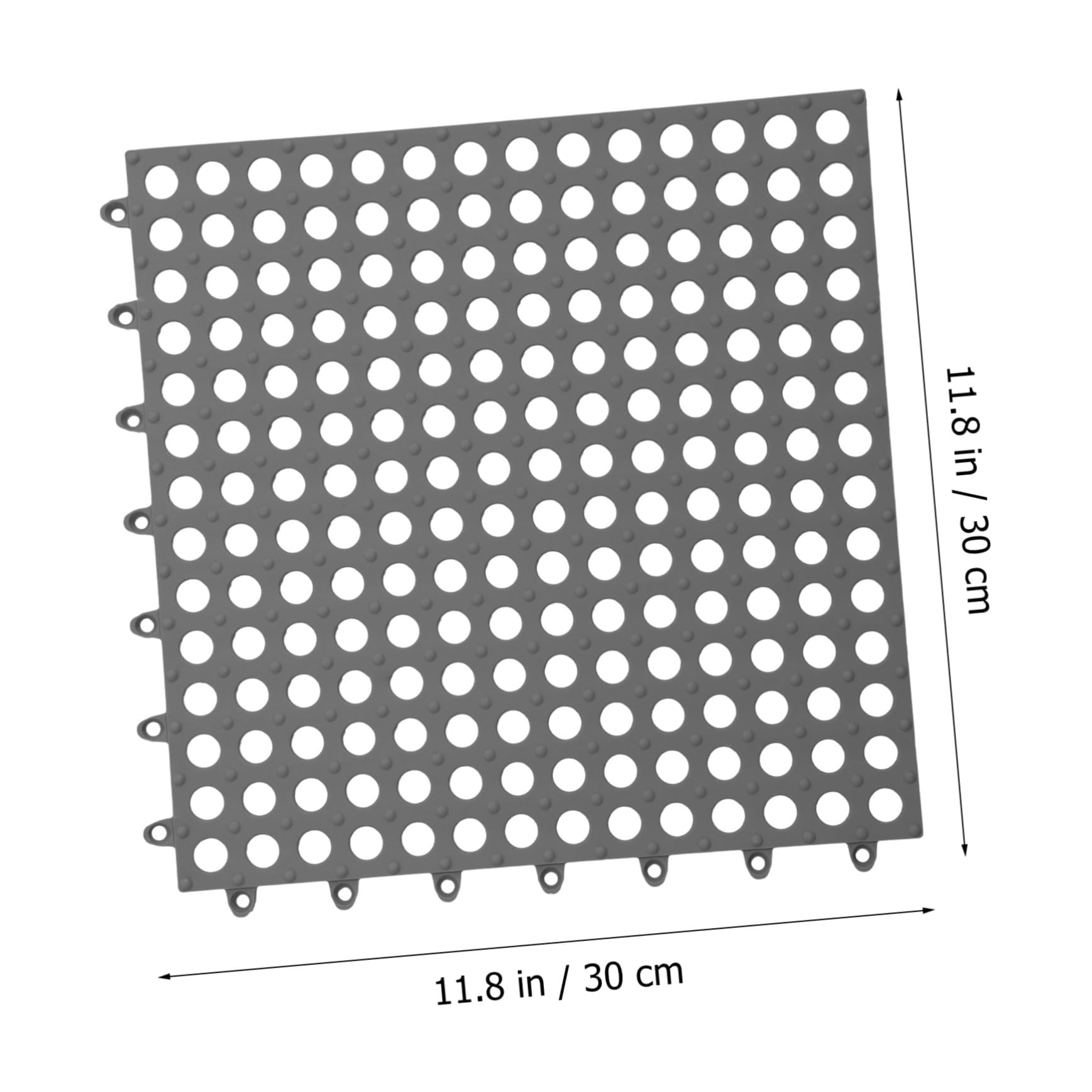 Tapis de Lapin pour Cage, 4 Pièces, Plastique, Installation Facile