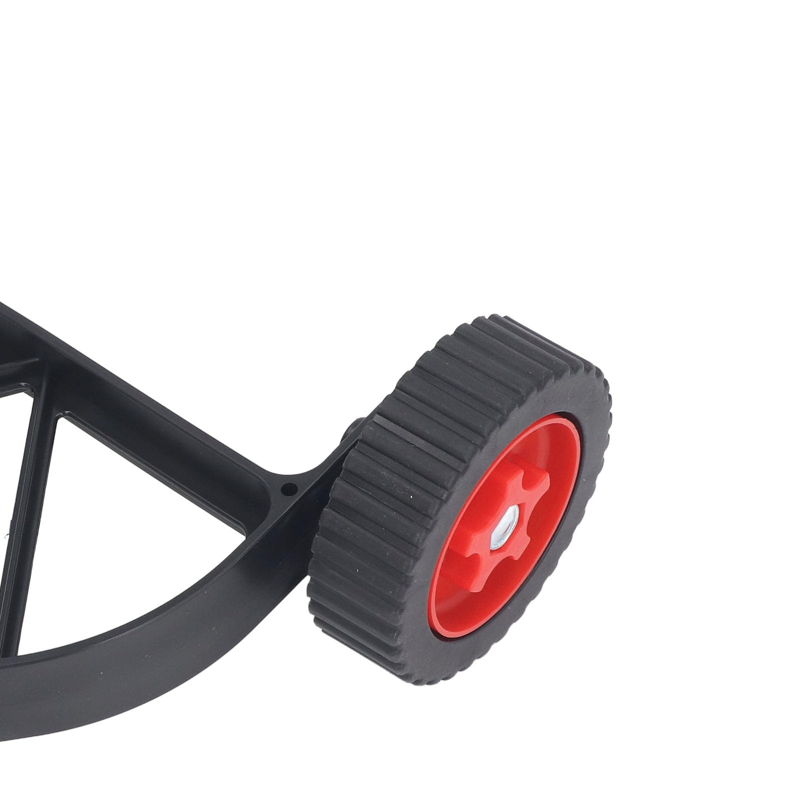 Ausla Roue de Support de Taille-Bordures Réglable, Roue Auxiliaire de Tondeuse à Gazon, Support de Coupe-Herbe à Pousser Derrière Le Support de Mangeur d'herbe