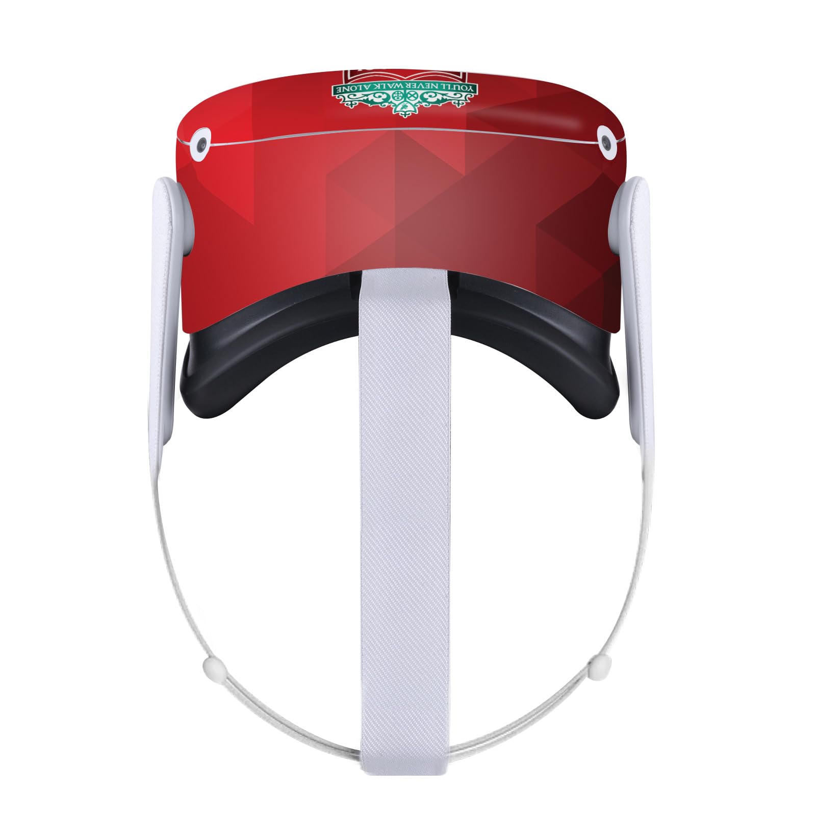 Head Case Designs Officially Licensed Liverpool Football Club Crest Red Geometric Art Vinyl Sticker Skin Decal Cover Compatible with Meta Quest 2