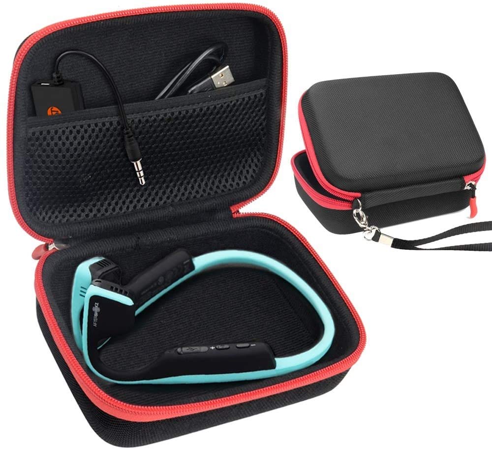 Protective case for Bone Conduction Headphones Like Aftershokz Trekz Titanium, Trekz Mini, Trekz Air, Bluez 2, 2S; KSCAT, Sades, DIGICare, allmity, Yaklee, Abco Tech, LQING, longee, HYON, 4inloveme