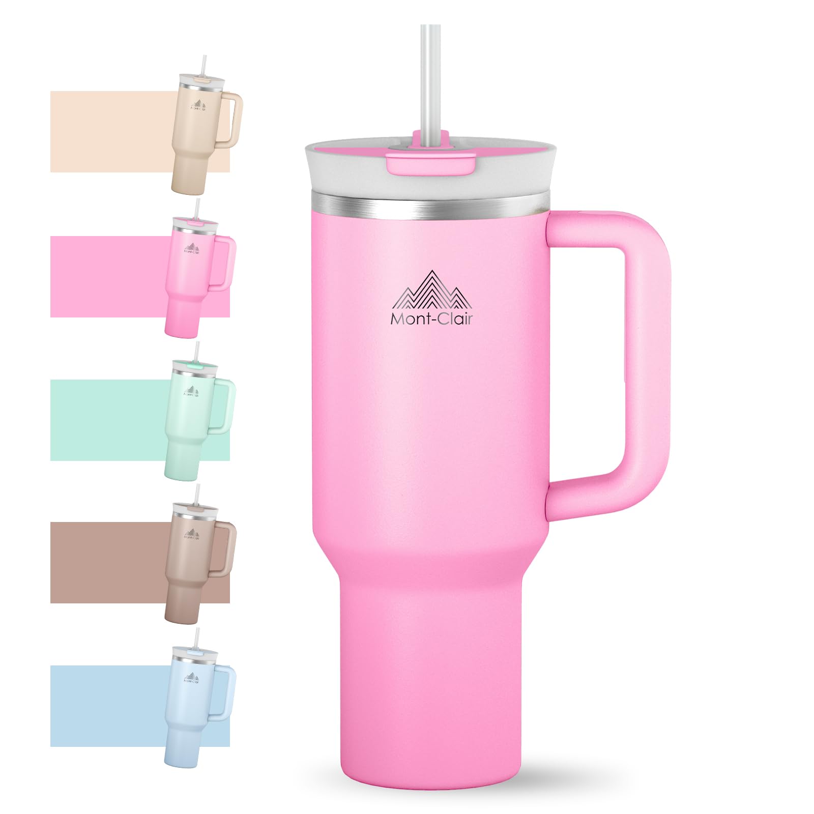 Tumbler 40oz Special Edition Isolierter Thermobecher mit Strohhalm