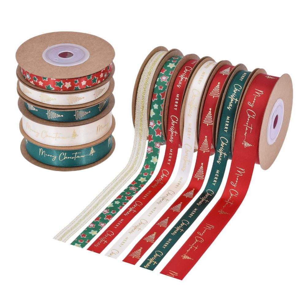 Weihnachtsband 75 Yards Weihnachtsbaum band Schleifenband geschenkband