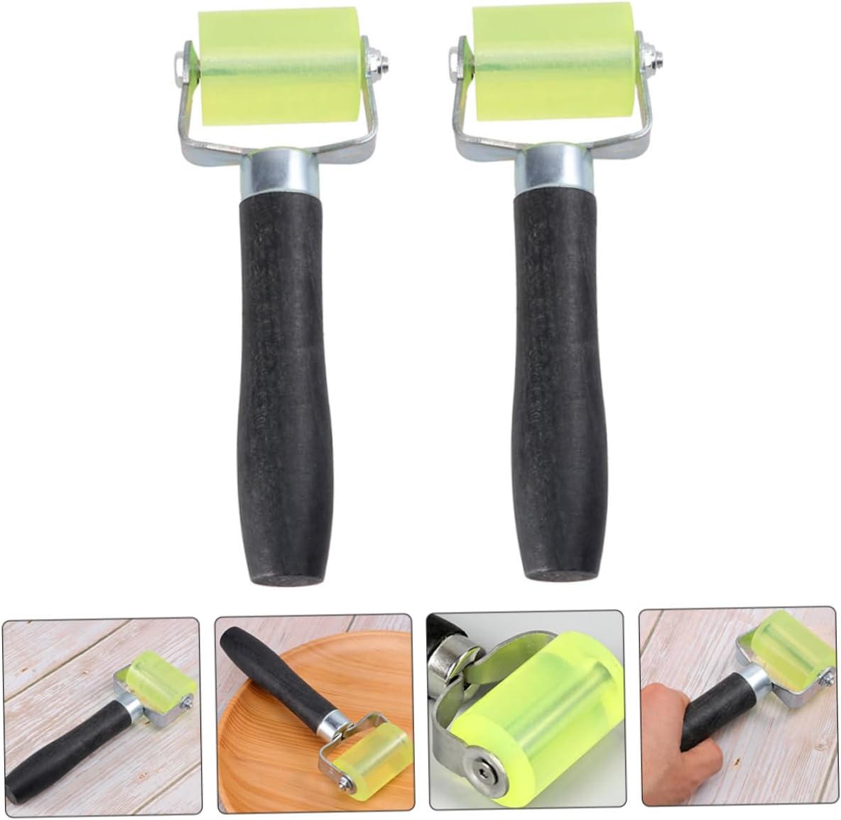 DOITOOL 8pcs Wallpaper Seam Roller Reusable Wallpaper Smoother for Easy Application and Wrinkle Prevention for Home Decor and Projects