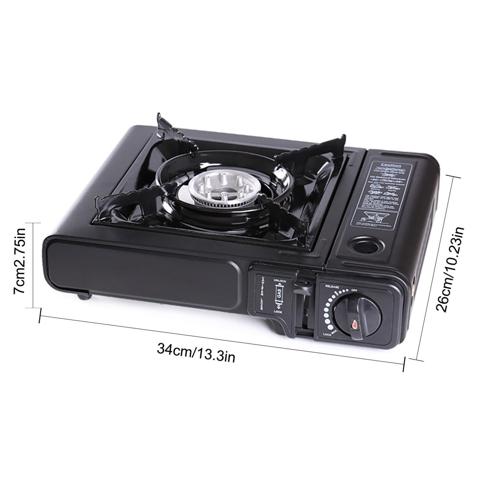Réchaud de Camping Poêle de Cuisine Portable pour Randonnée et Extérieur