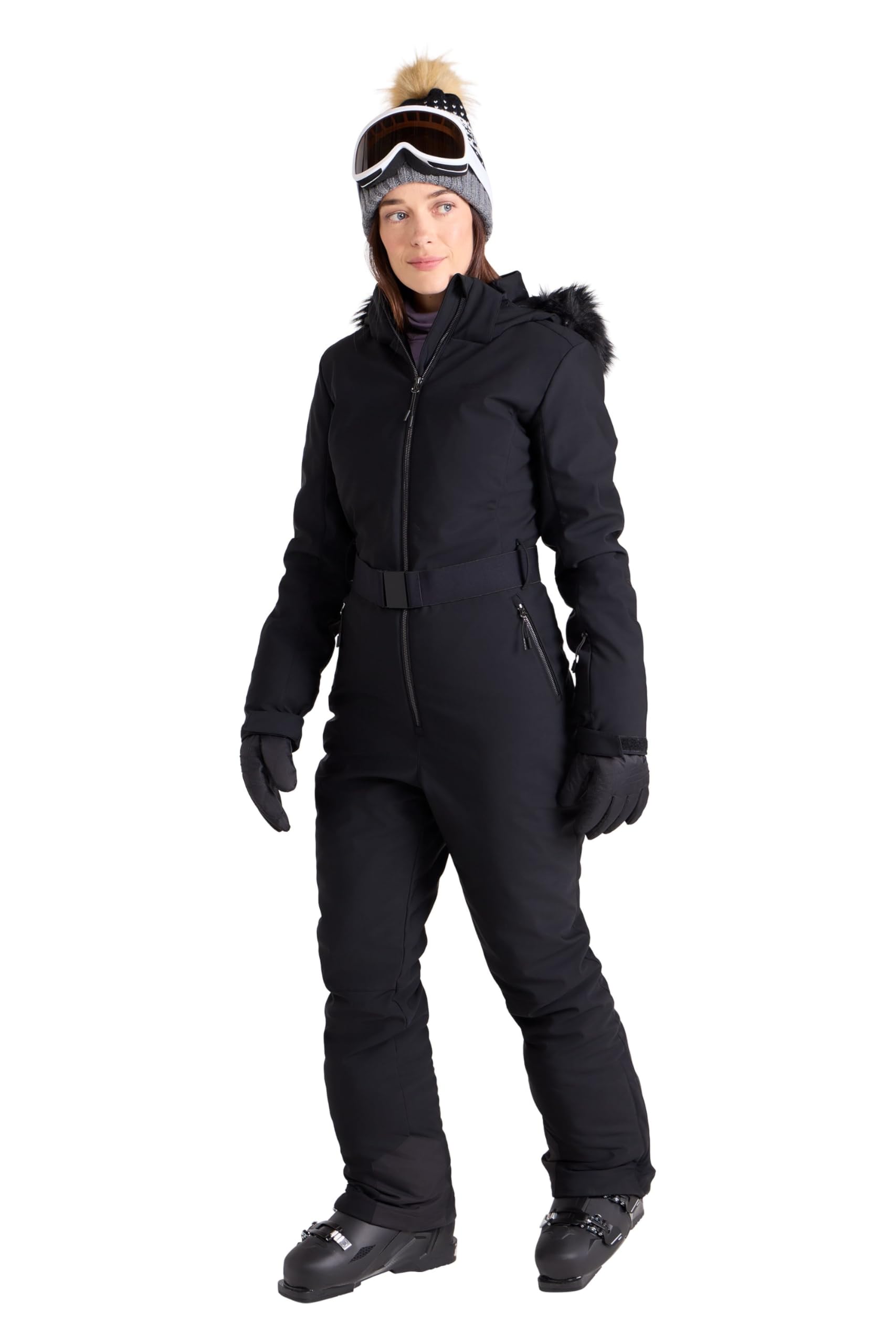 Mountain Warehouse Swiss Womens Ski Suit Black 16