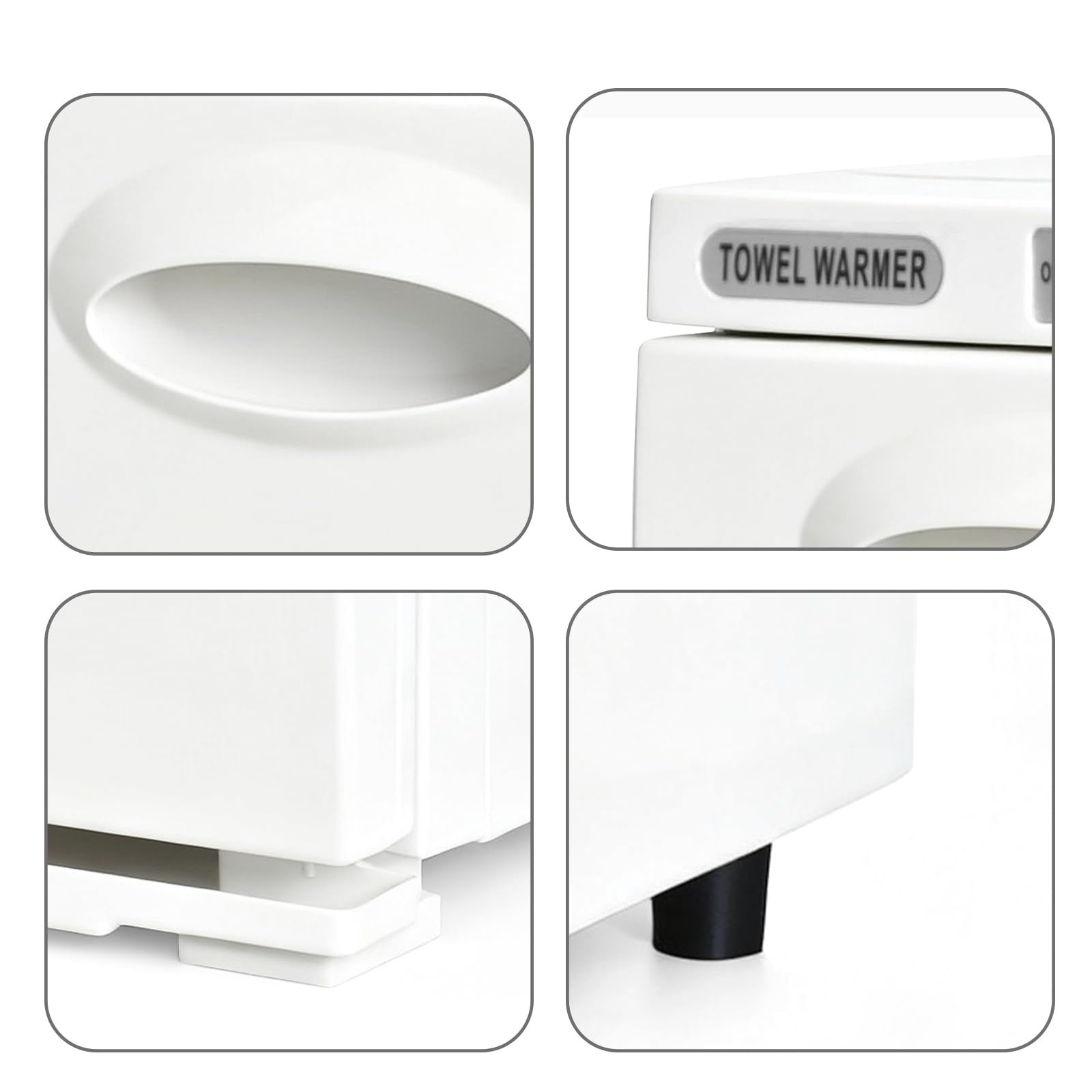 Citybee Scaldasalviette elettrico, a risparmio energetico, per saloni di bellezza, spa, bagno, hotel (bianco, 5 l)