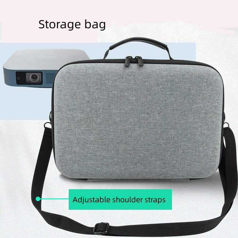 Funda de transporte de gran capacidad compatible con XGIMI Z6X Pro, bolsa portátil para proyector, funda protectora y organizador (solo funda) miniatura 5