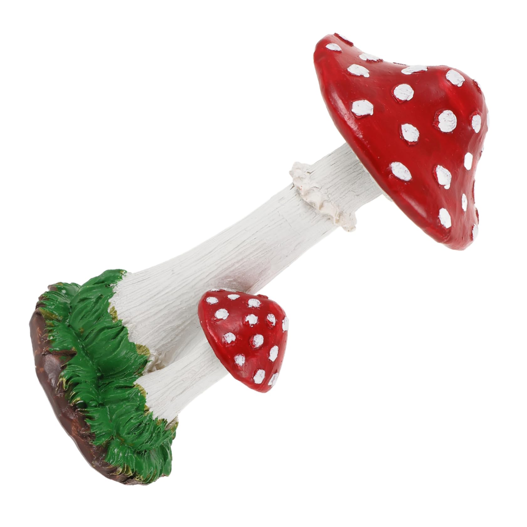 STOBOK 4stücke Mushroom Ornament Gartenfigur Aus Resin Dekorative Pilzstatue Für Außenbereich Für Garten Und Landschaftsgestaltung Niedliche Gartendekoration Für Sammler