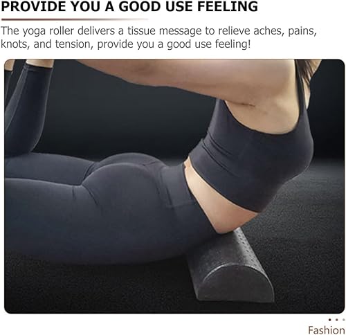 Miniatura 4 de Luxshiny Epp Semicircle Yoga Balance Roller for Pilates Exercise Physical Therapy Muscle Massage and Injury Yoga Supplies