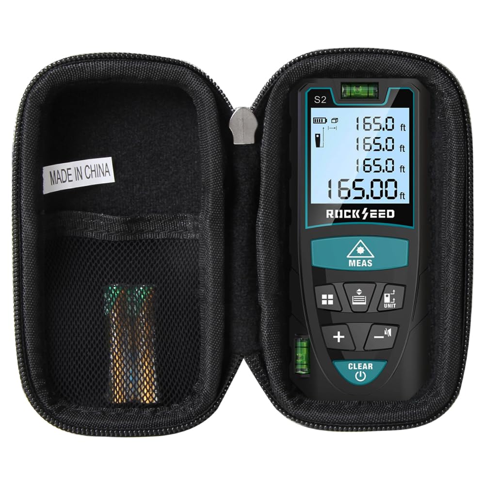 Hermitshell Hard Travel Case for MiLESEEY/RockSeed 229ft Digital Laser Tape Measure Laser Measure Device