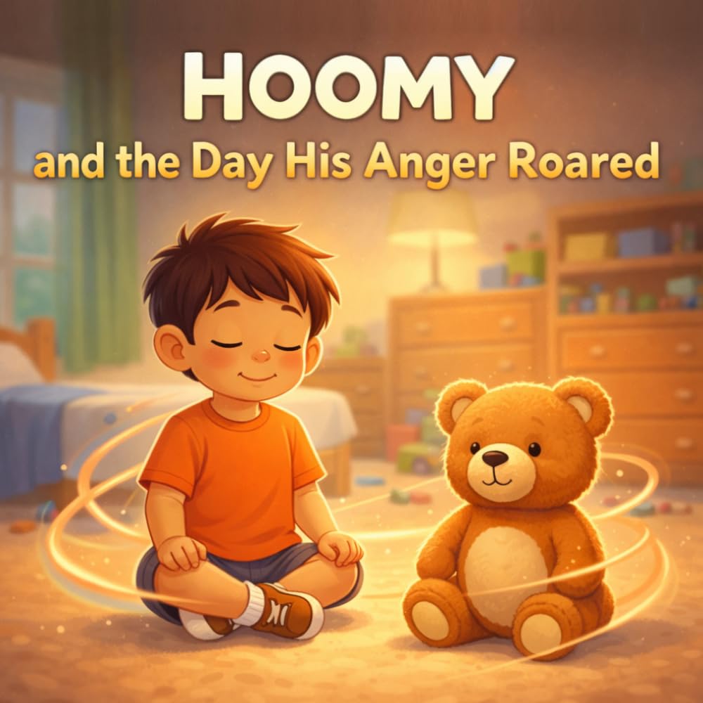 Hoomy and the Day His Anger Roared: A Children’s Story About Managing Anger, Big Feelings, and Calm-Down Strategies (Hoomy’s Feelings Series)