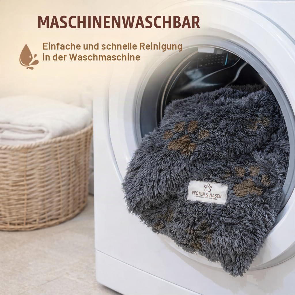 pfoten&nasen® Hundebett Sofa [Dunkelgrau, M - 90x80cm], Sofabett Hund, Sofaschutz Hund, Wasserdicht Hundematte Waschbar, Hundekissen für Große, Mittelgroße und Kleine Hunde, Hundesofa.