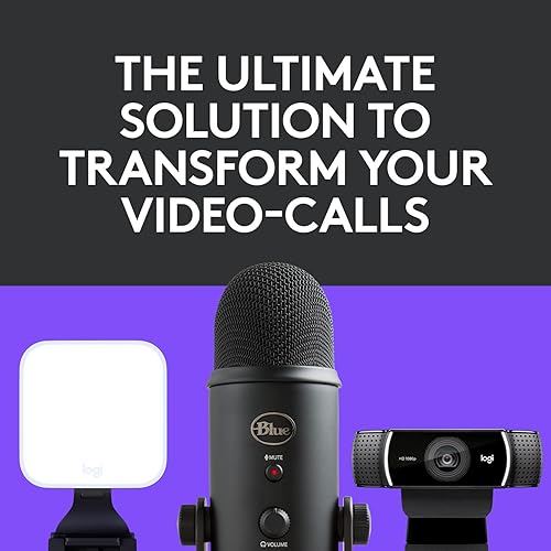 Miniatura 2 de Blue Yeti - Paquete de equipo para PC, Mac, videojuegos, grabación, transmisión, pódcasts y estudio, condensador de computadora, efectos Blue VO!CE,