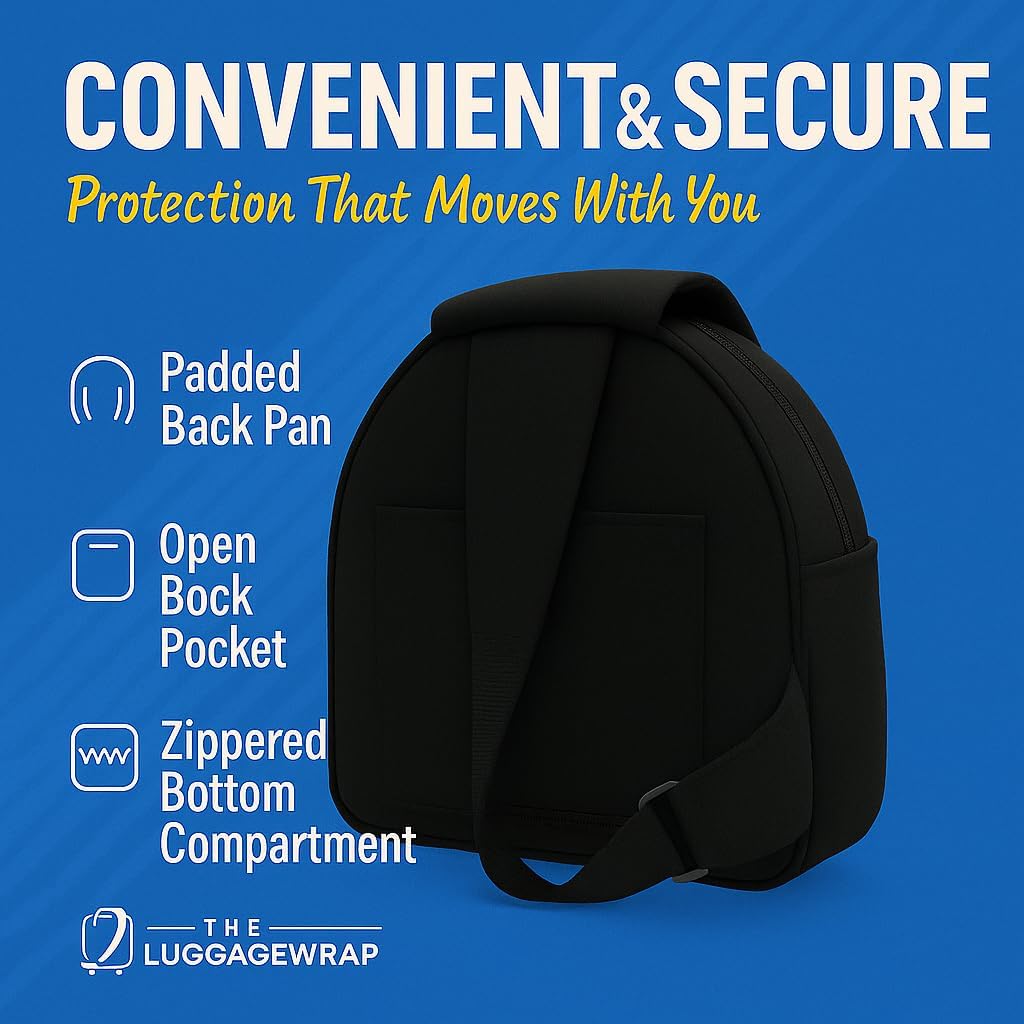 Sling Bag - Adjustable Straps, Multiple Compartments, Durable Protection for Unisex Travel, Airports