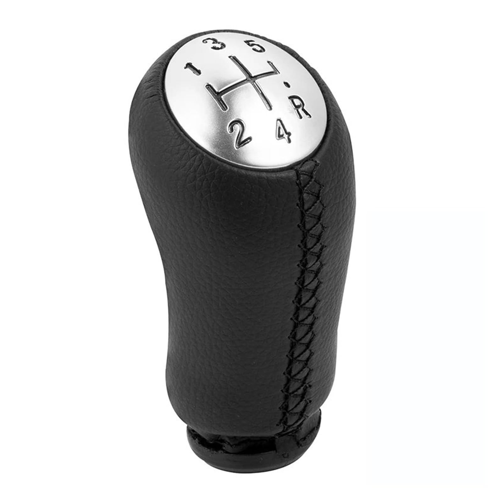 Kunyos Silver Black Line For Laguna For Megane 2 For Clio 3 For Scenic 2 Sporty Gear Shift Knob