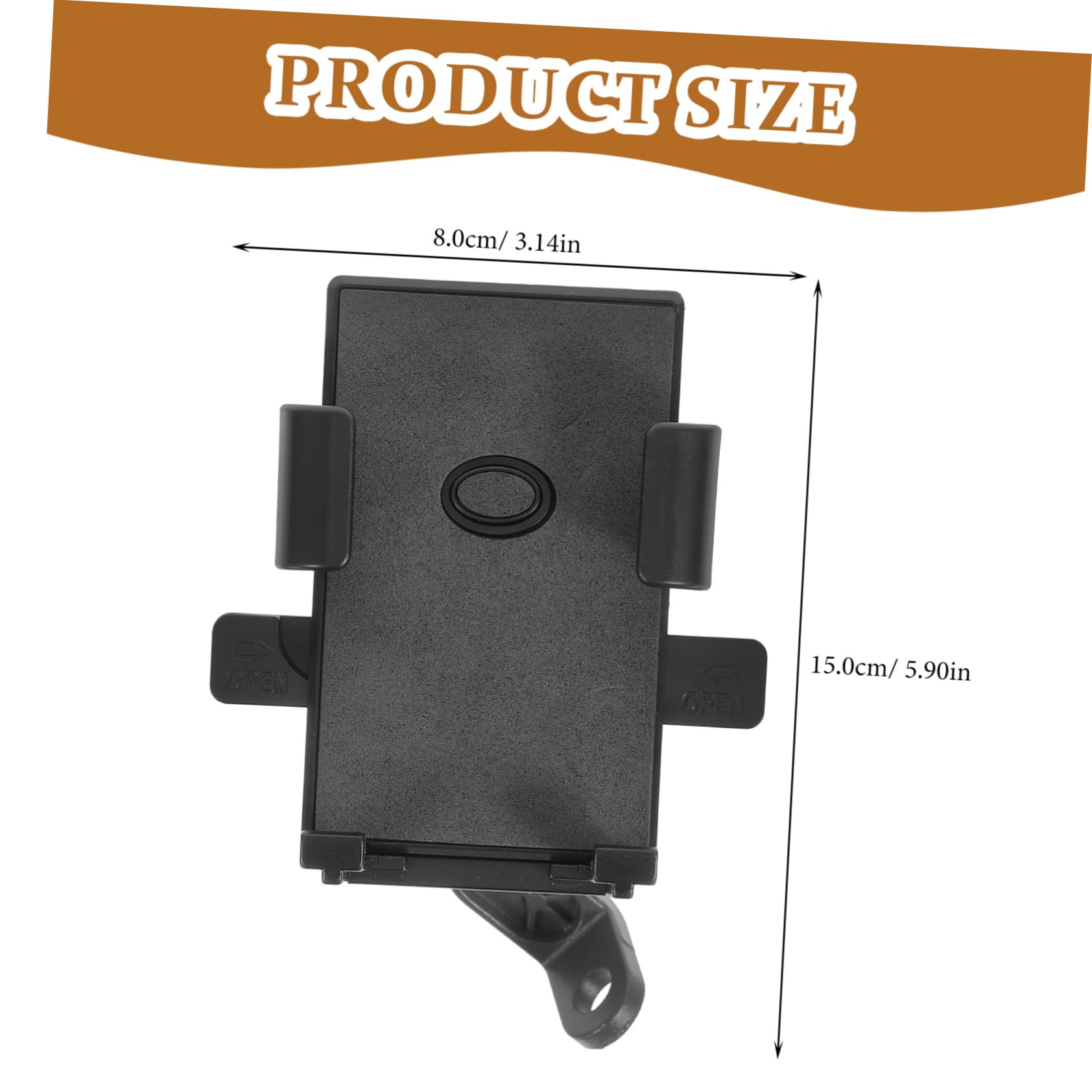 ULDIGI Car Phone Holder Multi Functional Vehicle Mounted Cellphone Rack Durable Phone Mount for Dashboard Air Vent Hands Support for Smartphones