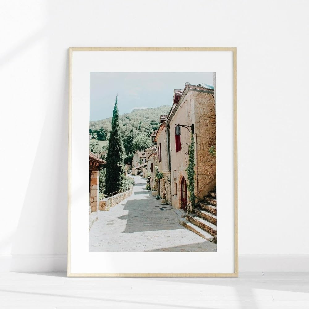 Ltjiajuypd Frameless Print Photography Country Wall Art Landscape Prints Canvas Farmhouse Home Decor(35X50cm)