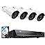 REOLINK 8CH 5MP Home Security Camera System, 4pcs Wired 5MP Outdoor PoE IP Cameras, 8MP 8CH NVR with 2TB HDD for 24-7 Recordi