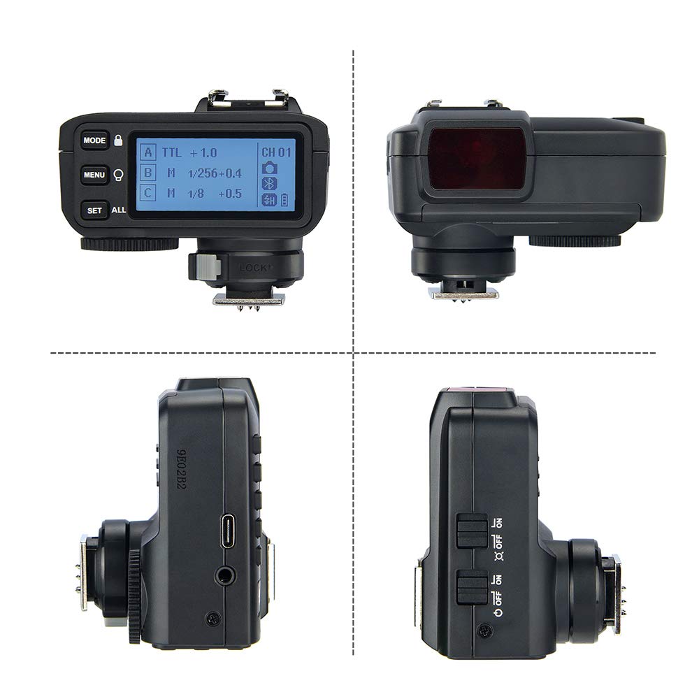 Godox X2T-P TTL bezprzewodowy wyzwalacz lampy błyskowej 1/8000s HSS 2,4G bezprzewodowa transmisja do Pentax K-1/645Z/K70/K50, Godox V1 TT350S AD200 AD200Pro, iPhone X/8/8, HUAWEI P20 Pro/Mate 10