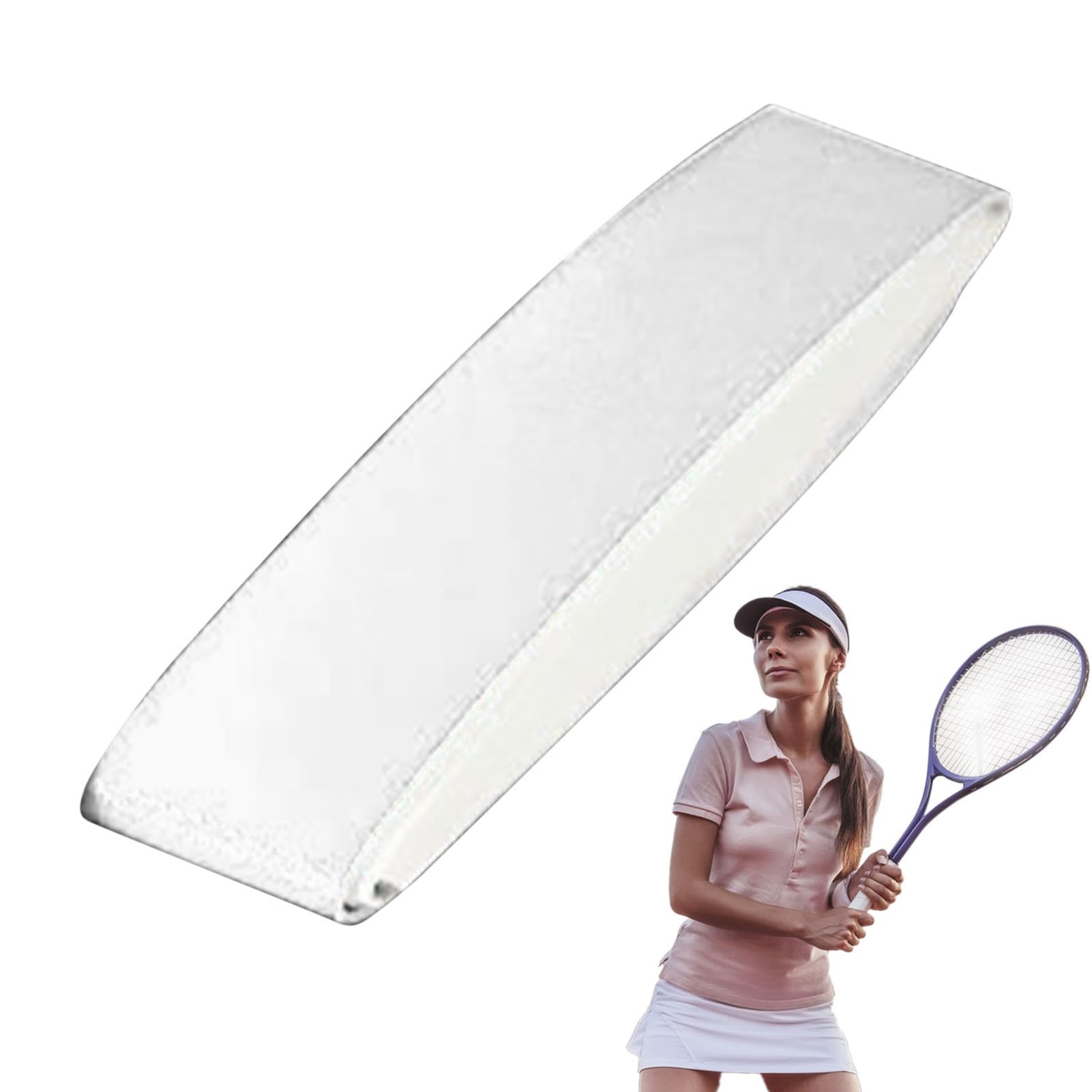 Bande de protection de tête de pagaie pour tennis et pickleball de plage, 500 cm de long
