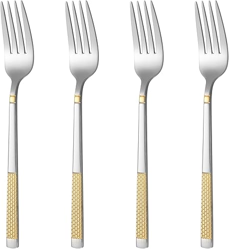 Juego de 4 cucharas de acero inoxidable, cucharas de sopa para el hogar, cocina, restaurante