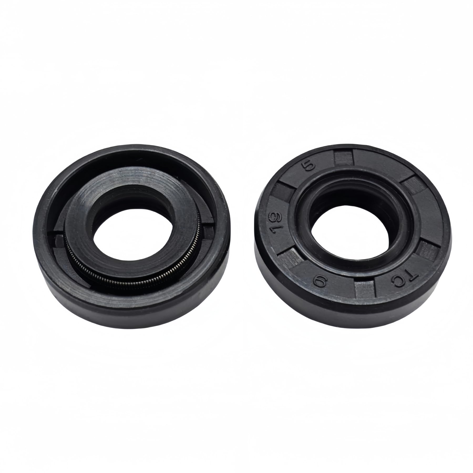 82257M 2 Pcs Shift Shaft Lower Unit Gearcase Oil Seal for Mercury Marine 60 225 HP Outboard Motors Replace 26-82257M Sierra 18-0267