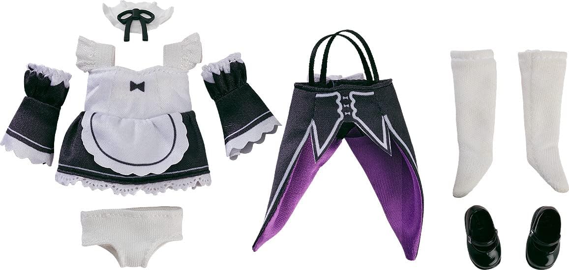 Good Smile Company Re:Zero -Starting Life in Another World - Accessories for Nendoroid Doll Outfit Set REM/Ram Figures