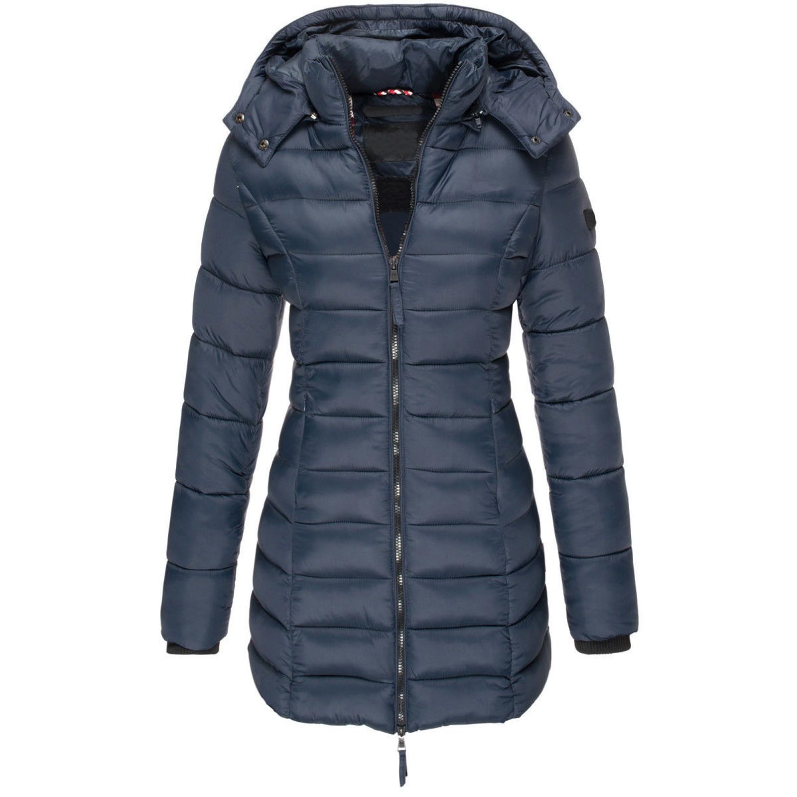 Daunenmantel Damen Lang Winterjacke Mit Kapuze Steppjacke Winter Mantel