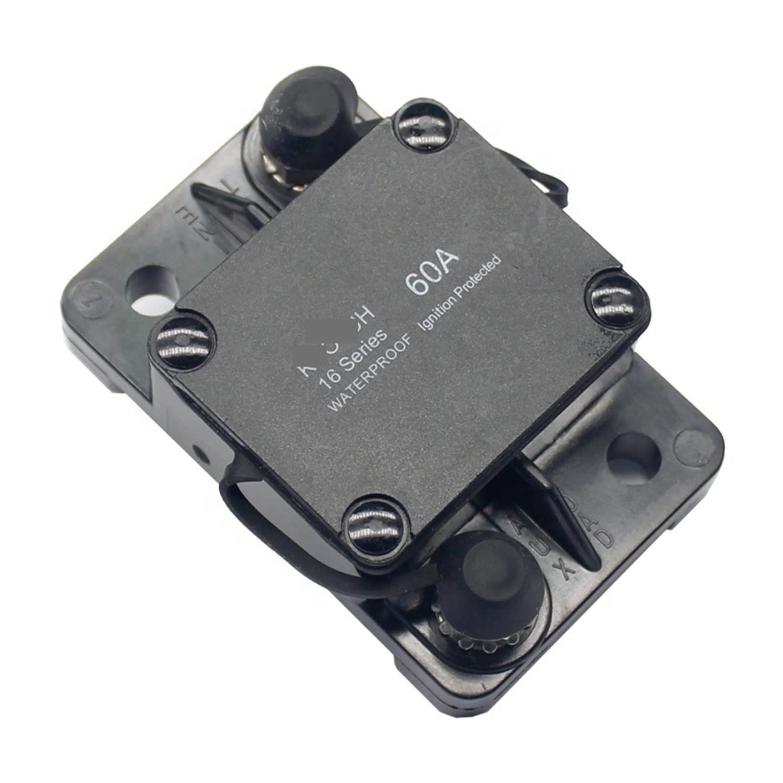30-300A AMP Auto Stroomonderbreker 12V-48V DC Waterdichte Auto Audio Inline Stroomonderbreker met Handmatige Reset Zekeringhouder Omvormer voor Motor Auto Marine Boot (30A