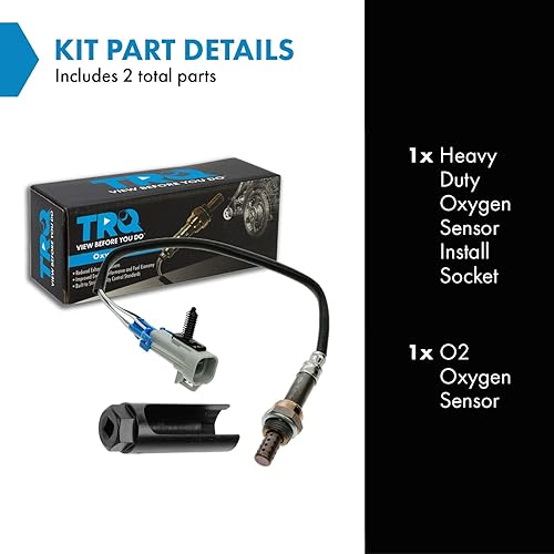 Vista 354 de TRQ Sensor de oxígeno O2 compatible con Ford Edge 2010-2013 Escape Explorer 2010-2012 Fusion Lincoln MKX 2010-2011 Mazda Tribute Mercury Mariner