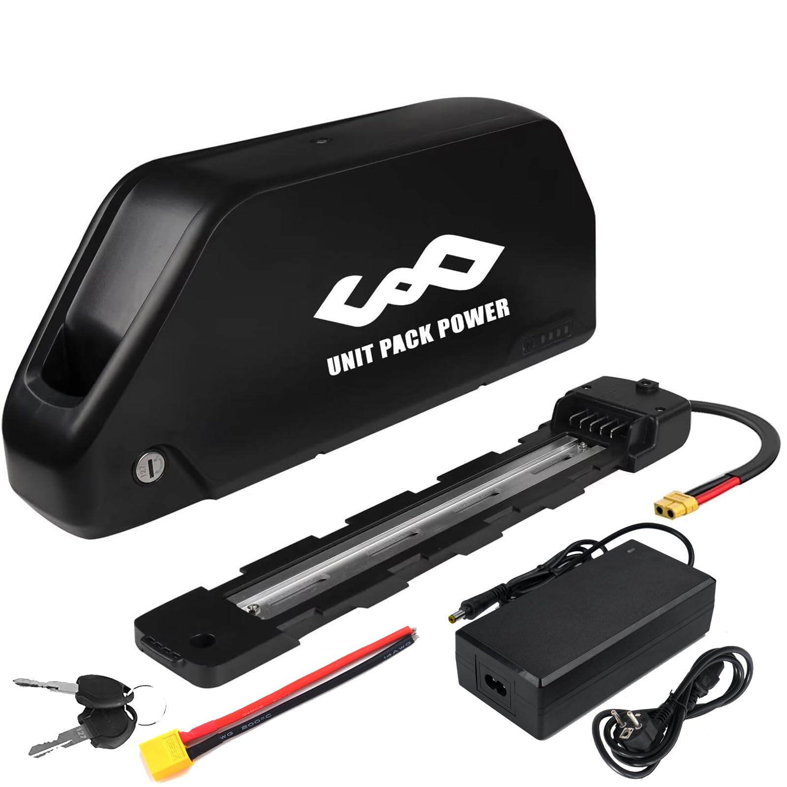 48V Hailong Batterie Lithium-ION 25Ah 1500W pour vélo électrique avec Cellule Samsung5000mAh – Batterie de vélo électrique Lithium-ION pour Moteur 1500W/1200W/1000W/750W/500W