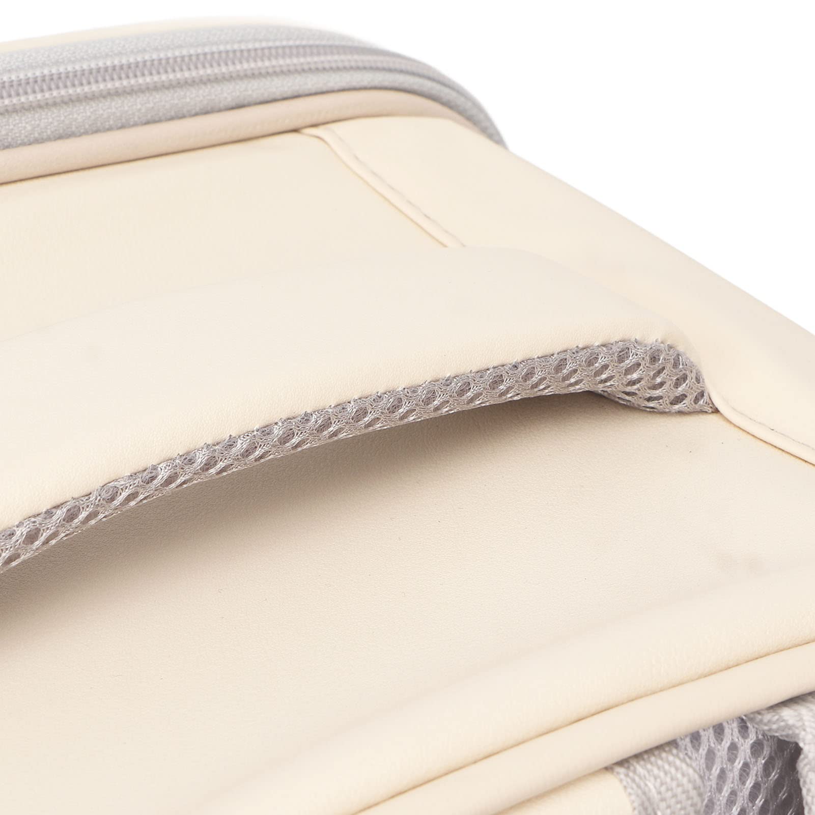 Katzenrucksack, vielseitig einsetzbar, große Kapazität, transparente, belüftete Haustier-Luftpolster-Reisetasche, tragbarer Katzenträger-Rucksack mit bequemen elastischen Polstern