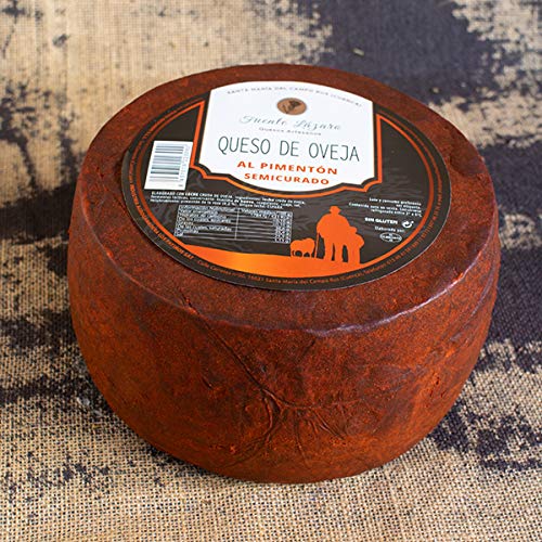Queso de Oveja con Pimentón Semicurado de Santa María del Campo Rus 3,3 Kg