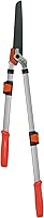 Corona HS 4344 DualLINK Extendable Hedge Shears - 29" Red Handles, Powerful Lever Action for Easy Trimming