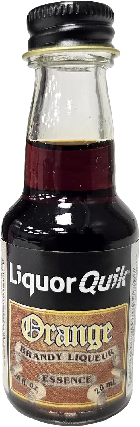 Liquor Quik - HOZQ8-332 Natural Brandy Essence, 20 mL (Brandy and Dictine Liqueur)