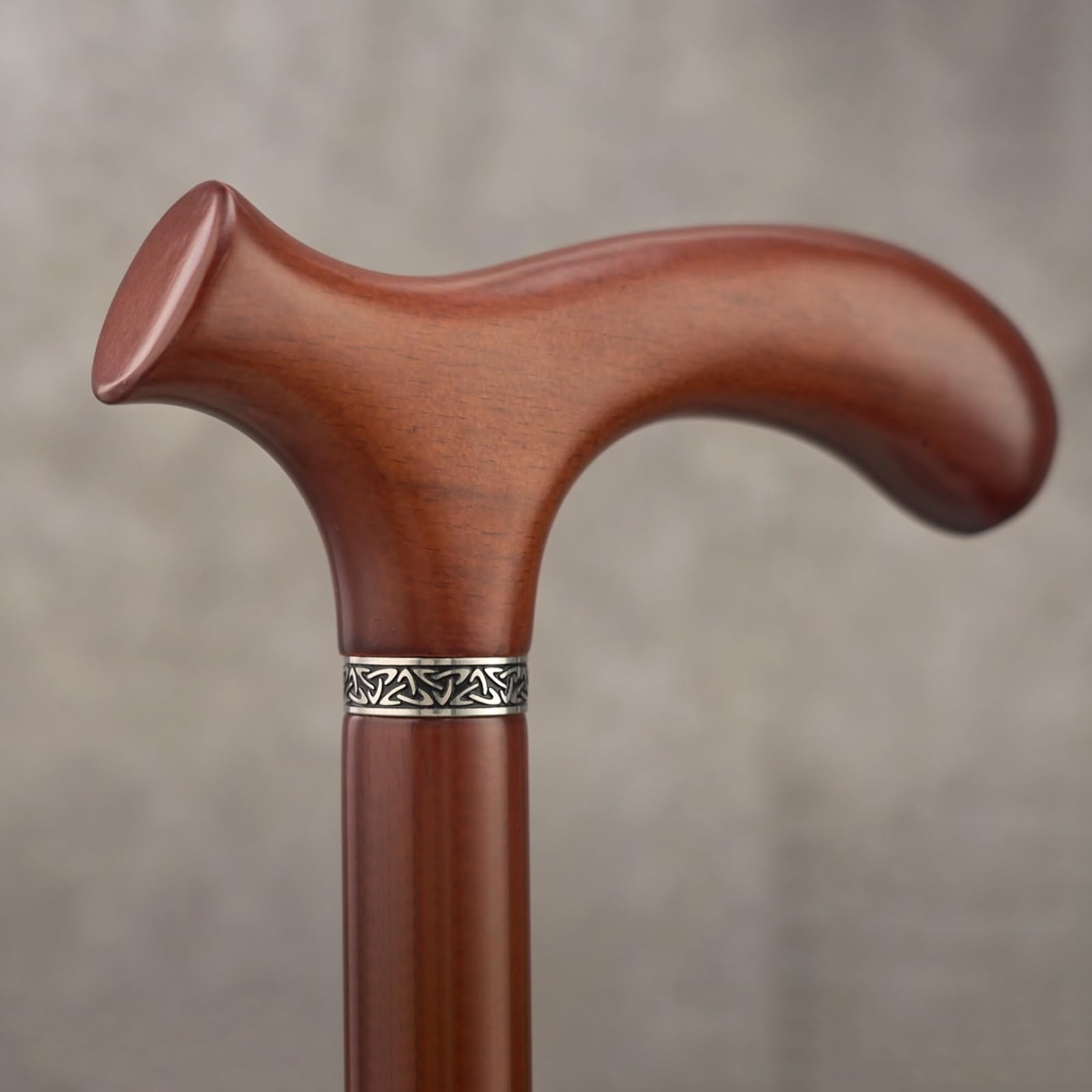 Walking Stick with 4 Height - Handmade Wooden Walking Sticks for Men & Women, Ergonomic Gents Derby Wood Sticks Cool -Stylish Gents Wooden Walking Cane